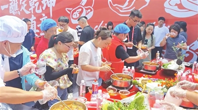 现场气氛热, 糟辣美食活, td